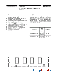 Datasheet V43658R04V manufacturer Mosel
