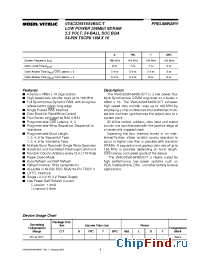 Datasheet V54C3256164VBUC-TT6 manufacturer Mosel