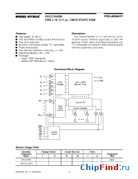 Datasheet V62C2164096 manufacturer Mosel