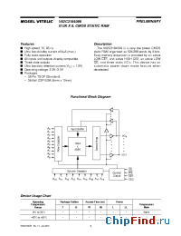 Datasheet V62C2184096L-85TI manufacturer Mosel