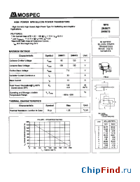 Datasheet 2N5671 manufacturer Mospec