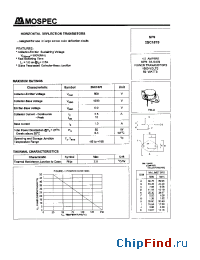 Datasheet 2SC1875 manufacturer Mospec