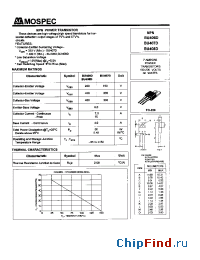 Datasheet BU406D manufacturer Mospec