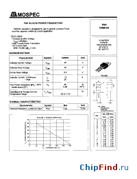 Datasheet D45H2A manufacturer Mospec