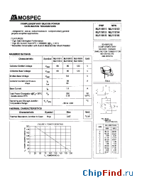 Datasheet MJ11013 manufacturer Mospec