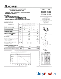 Datasheet MJ11029 manufacturer Mospec
