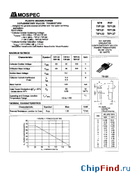Datasheet TIP120 manufacturer Mospec