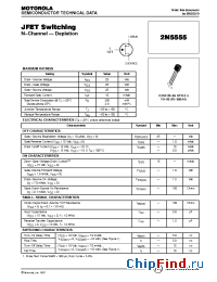 Datasheet 2N5555 manufacturer Motorola