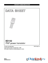 Datasheet BD132/B manufacturer Motorola