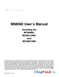 Datasheet M68060 manufacturer Motorola