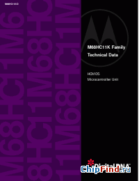 Datasheet MC68HC11K1CFU3R2 manufacturer Motorola