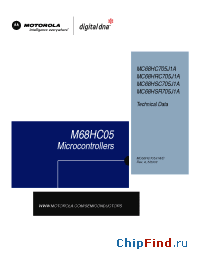 Datasheet MC68HC705J1ACSD manufacturer Motorola