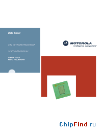 Datasheet PCC5E0RX266WA1B manufacturer Motorola