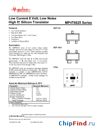 Datasheet MP4T682500 manufacturer M-pulse