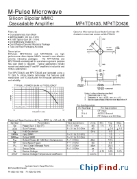 Datasheet MP4TD0435 manufacturer M-pulse