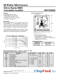 Datasheet MP4TD0900G manufacturer M-pulse