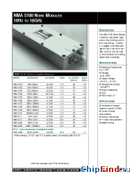 Datasheet NMA5100 manufacturer Micronetics Wireless