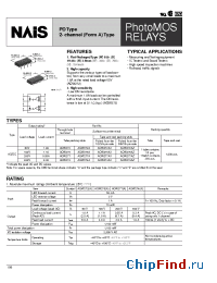 Datasheet AQW277AZ manufacturer Nais