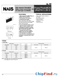 Datasheet AQZ202 manufacturer Nais