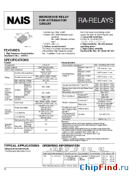 Datasheet ARA200A12 manufacturer Nais
