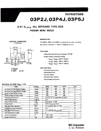 Datasheet 03P4J manufacturer NEC