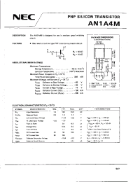 Datasheet AN1A4M manufacturer NEC
