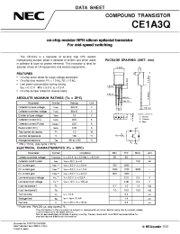 Datasheet CE1A3Q manufacturer NEC