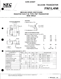 Datasheet FN1L4M manufacturer NEC