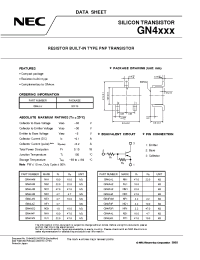 Datasheet GN4A4L manufacturer NEC