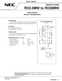 Datasheet RD12MW manufacturer NEC