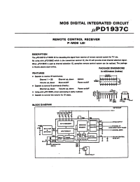 Datasheet UPD1937C manufacturer NEC