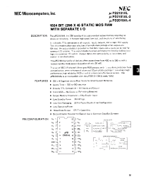 Datasheet UPD2101AL-4 manufacturer NEC