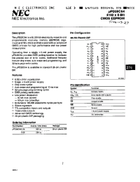 Datasheet uPD28C64 manufacturer NEC