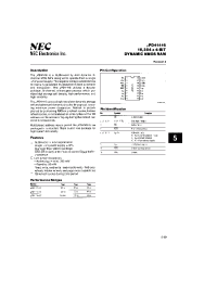 Datasheet UPD41416-12 manufacturer NEC