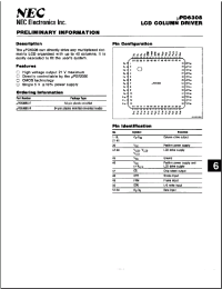 Datasheet UPD6308G-F manufacturer NEC