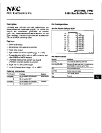 Datasheet UPD71086G manufacturer NEC