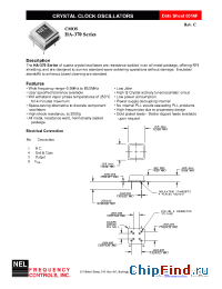 Datasheet HA-371 manufacturer NEL