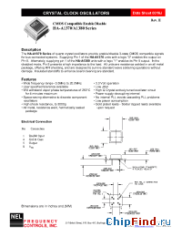 Datasheet HA-A137A manufacturer NEL