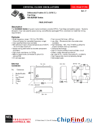 Datasheet SD-B2921 manufacturer NEL
