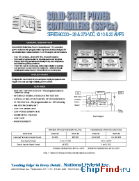 Datasheet 90028-10 manufacturer NHI
