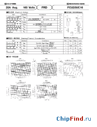 Datasheet FCU20UC16 manufacturer NIEC