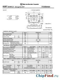 Datasheet PBMB200A6 manufacturer NIEC
