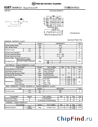 Datasheet PHMB200B12 manufacturer NIEC