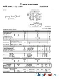 Datasheet PHMB400A6 manufacturer NIEC