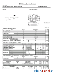 Datasheet PHMB400B12 manufacturer NIEC