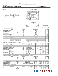 Datasheet PHMB800A6 manufacturer NIEC