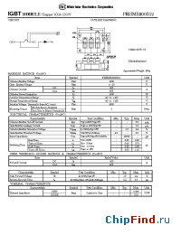 Datasheet PRHMB300B12 manufacturer NIEC