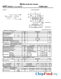 Datasheet PTMB50A6 manufacturer NIEC