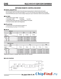 Datasheet NJL31H367A manufacturer NJRC