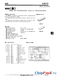Datasheet NJM2178 manufacturer NJRC